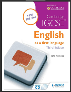 IGCSE English As A First Language