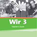 Wir. Grundkurs Deutsch für junge Lerner 3. Teachers Guide