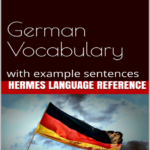 A1_A2 level – German Vocabulary